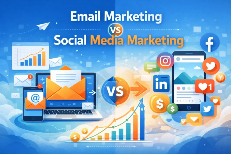Email Marketing vs Social Media Marketing: Which Is Better for ROI?