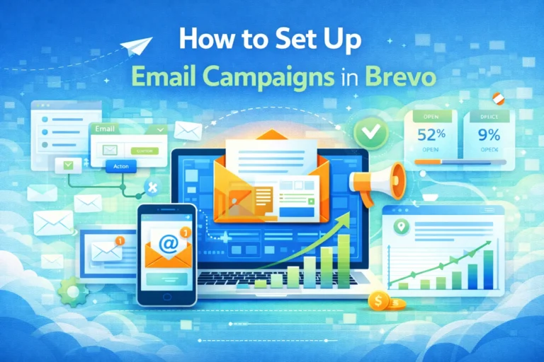 How to Set Up Email Campaigns in Brevo (Beginner Tutorial – 2026 Guide)
